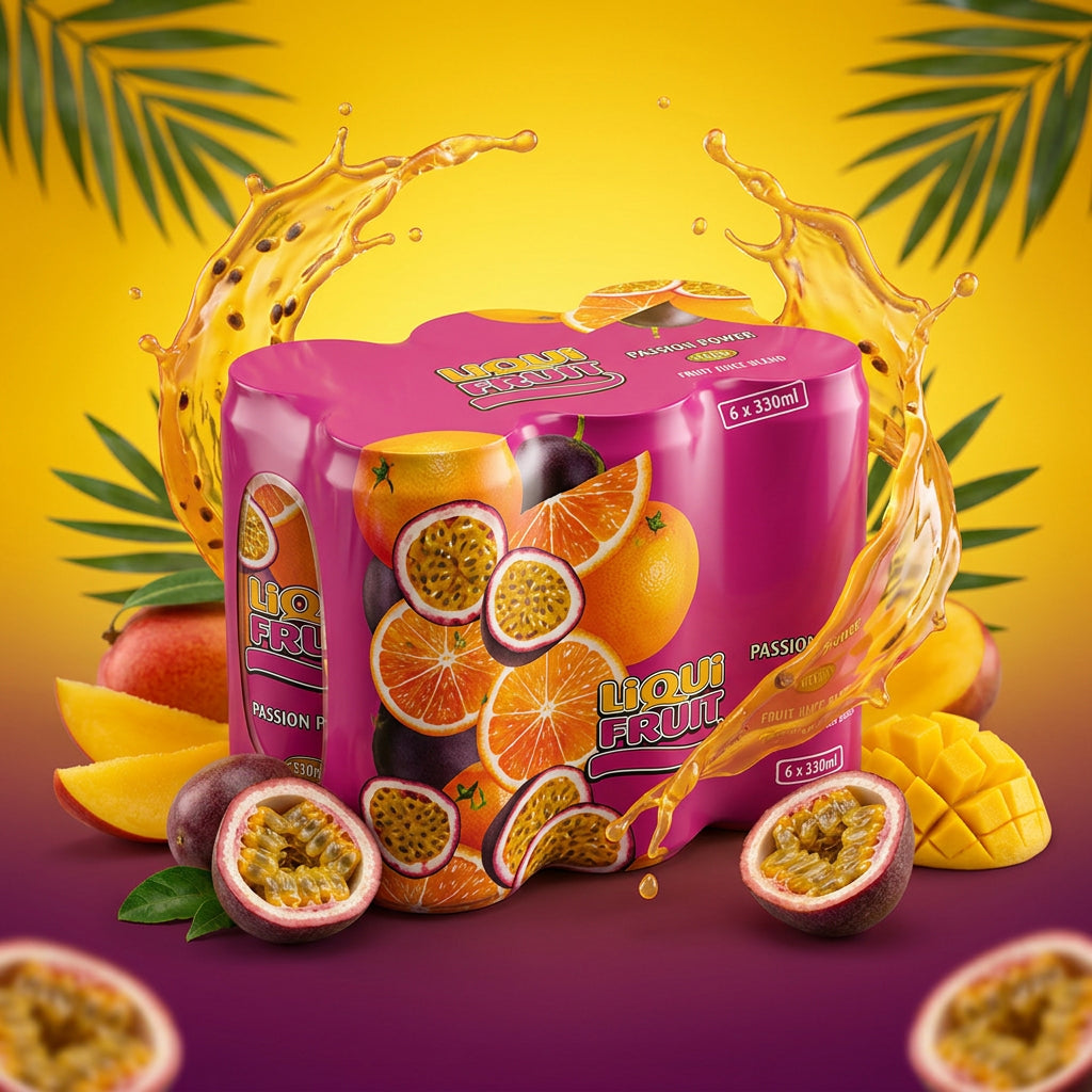 Liqui Fruit Passion Power 6x330ml