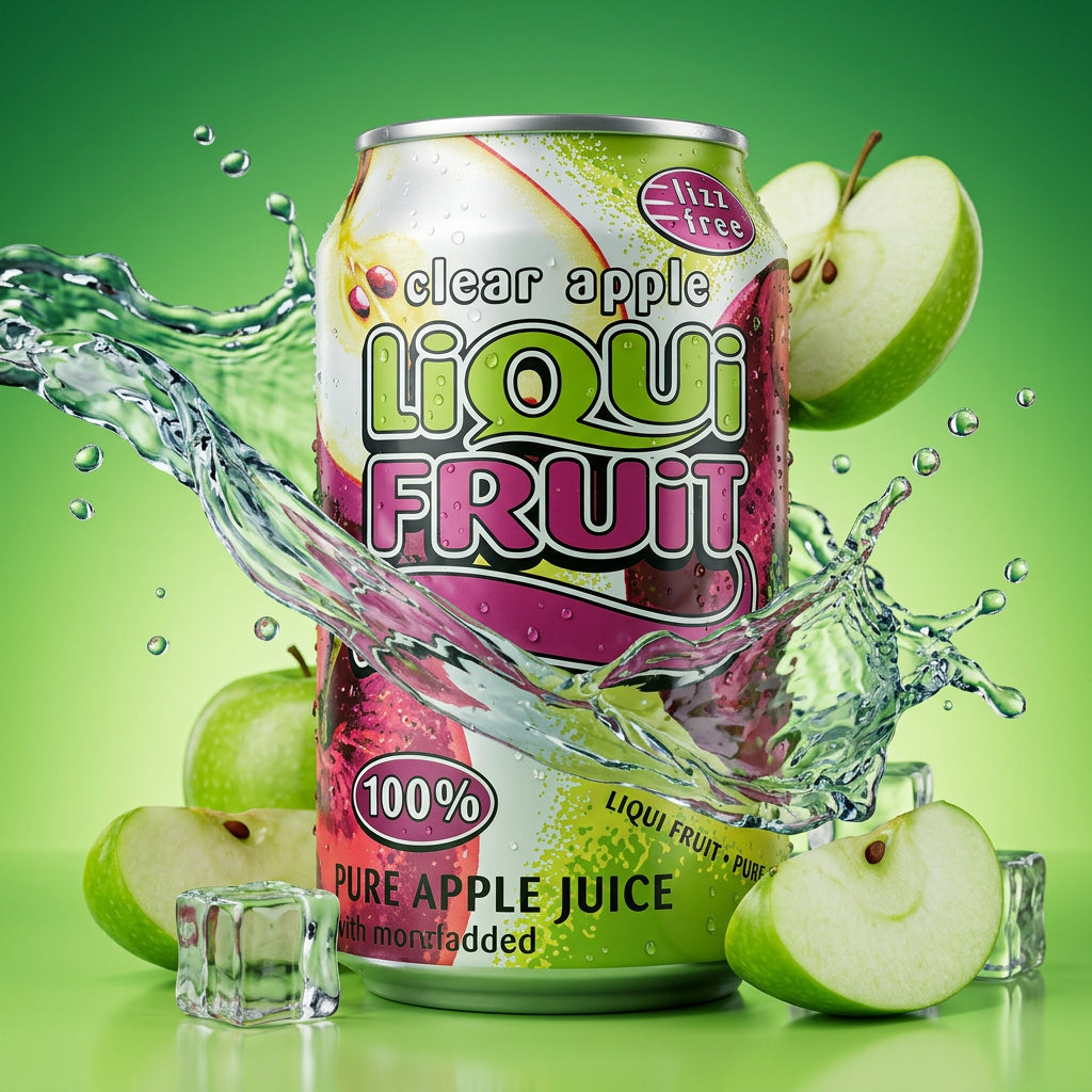 Liqui Fruit Clear Apple Can 330ml