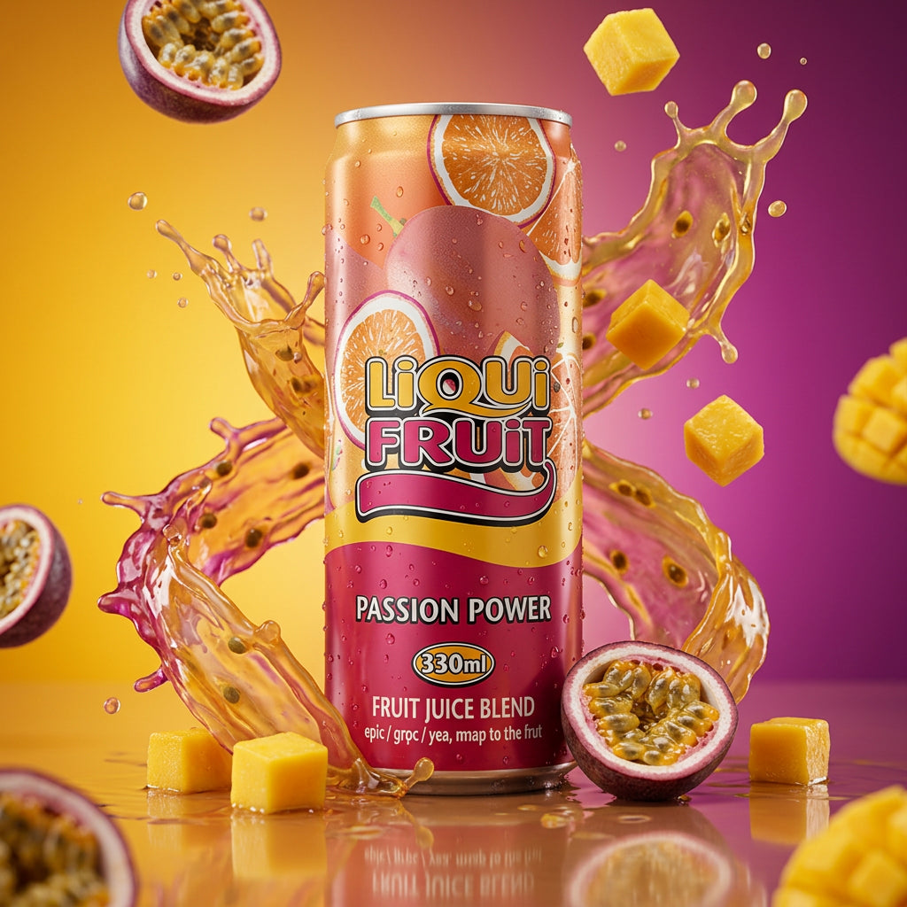 Liqui Fruit Passion Power 330ml Can