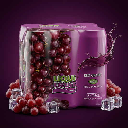 Liqui Fruit Red Grape 6x330ml